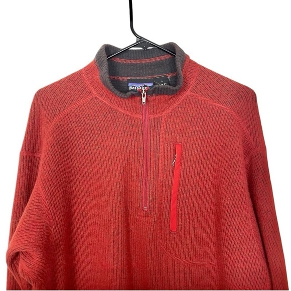 Patagonia Vintage Oberland Pullover Color Deep Cayenne - Picture 5 of 8